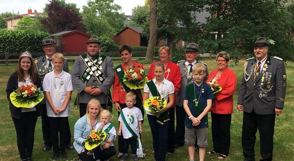 Noch ein Mal wird die amtierende Königsfamilie gebührend während des Schützenfestes 2019 gefeiert. Foto: eb