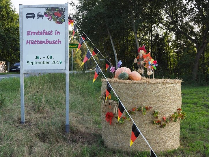 Die Hüttenbuscher schicken die Erntewagen zum dritten Mal bereits am Samstag los.   Foto: eb