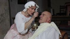 Anna (Inske Albers-Willberger) und Hubert (Jakob Brandt)  Foto: Theater SpielArt e.V.