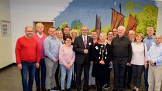 Seit mittlerweile 13 Jahren sind der Landkreis Osterholz und der polnische Landkreis Kwidzyn freundschaftlich miteinander verbunden. In der letzten Woche besuchte eine 14-köpifge Delegation Osterholz-Scharmbeck.  Foto: eb