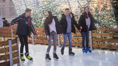 Auch die Eislaufbahn bei dodenhof hat am 10. Januar durchgehend bis Mitternacht geöffnet und bietet ein tolles Open-Air-Eislaufvergnügen für die ganze Familie.  Foto: eb