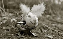 Annette Leenherr zeigt ihre Fotoausstellung „Fairy Tales“ in der Bibliothek Lilienthal. Foto: eb