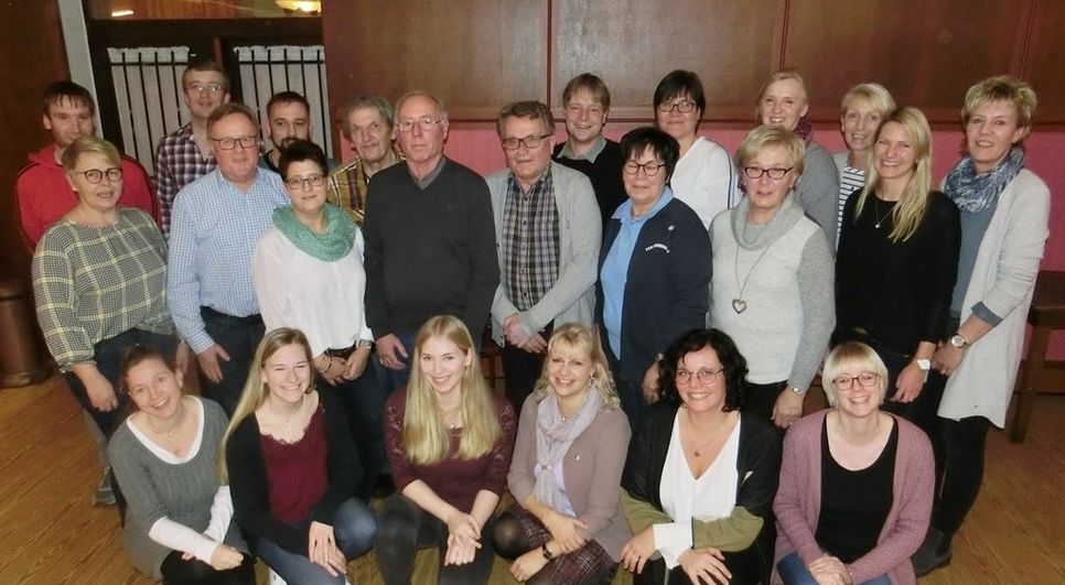 Die Ünbungsleiter und der Vorstand des TSV Ebersdorf sind stolz, ihren Mitgliedern ein so breitgefächsertes Angebot machen zu können. Foto: eb