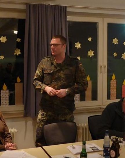 Man würde „von den Soldaten kaum etwas bemerken“, behauptet Daniel Immel beim „Runden Tisch“ bezüglich der Nato-Übung Defender Europe 2020.  Foto: hc