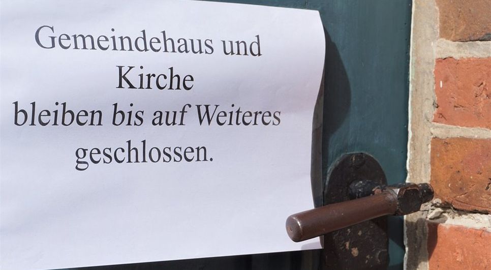 Die Kirchen und Gemeindehäuser bleiben geschlossen. Pastor Christian Klotzek will online den Kontakt zu Gemeindegliedern pflegen.  Foto: khe