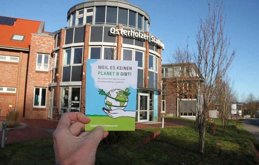 Unter dem Motto „Weil es keinen Planet B gibt“ unterstützen die Osterholzer Stadtwerke Klimaschutzprojekte aus dem Landkreis mit insgesamt 15.000 Euro. Bürger können online für ihr Lieblingsprojekt abstimmen.  Foto: eb