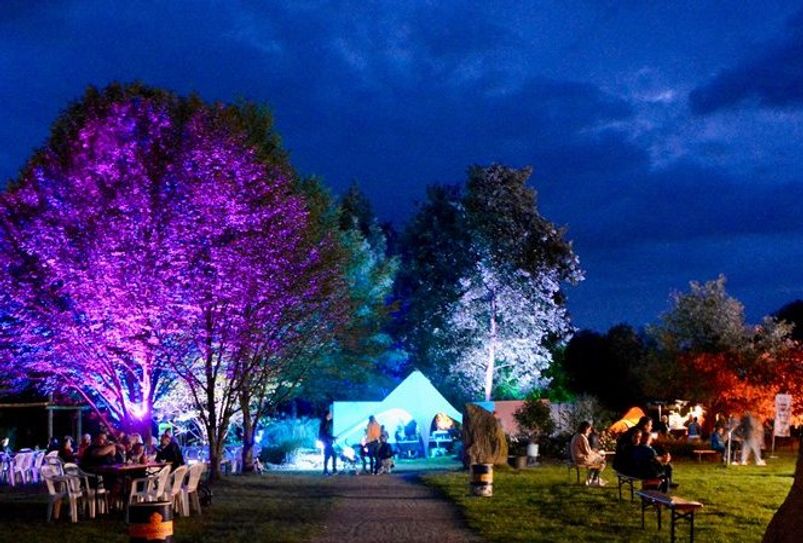 Beim Skulpturenfest am Vörder See konnten die Besucher am vergangenen Wochenende in eine fantasievolle Welt abtauchen   Foto: rgp