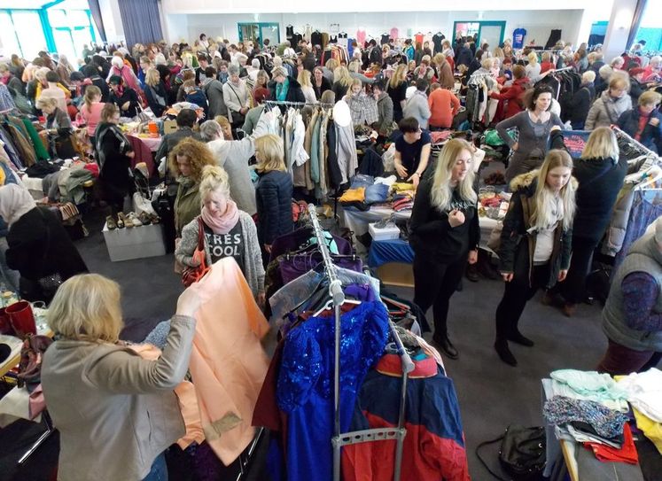 So voll wie sonst darf das Hamme Forum beim diesjährigen Ladies Markt am 11. Oktober natürlich nicht werden. Deshalb haben sich die Verantwortlichen ein Hygienekonzept überlegt und lassen ihre Gäste in drei Schichten shoppen.  Foto: eb