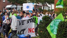 Erst vor einem Monat hieß es auf den Straßen von Osterholz wieder: Demonstrieren für eine klimaneutrale und gerechte Zukunft.  Foto: mf