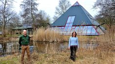 Jochen Hake traf sich kürzlich mit Maren Meyer-Grünfeld, Geschäftsführerin der NABU-Umweltpyramide.  Foto: Mediendienstleistungen Poppe