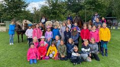 Viele Kinder nahmen am Schnuppernachmittag des Reitvereins Kuhstedt teil.