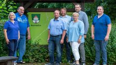 Die Mitglieder der UWG Christina Gieschen (v. li.), Klaus-Dieter Meyer, Heino Böttjer, Jan Luca Semken, Nicole Schlusenek, Stefan Heidschmidt und Torsten-Nils Scholz.