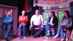 Frederik Burdorf, Herbert Behrens, Udo Granz, Marie Jordan und Brigitte Neuner-Krämer diskutierten über den Klimaschutz in der Kreisstadt. Foto: eb