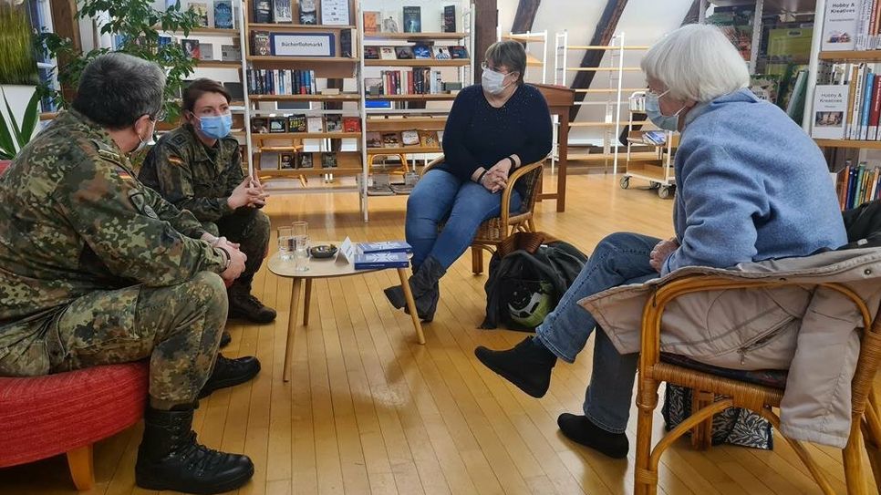 Das Thema „Frau in der Truppe“ stieß bei der Auftaktveranstaltung zur Kampagne „MitRespekt!“ auf großes Interesse. Foto: Kathleen Riediger