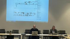 Timm Haberland (links) und Frank Schröder informierten über die Baulandsituation in der Gemeinde Gnarrenburg.