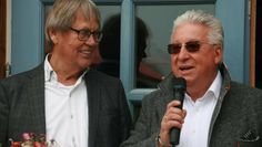 Claus Kleyboldt und Gerhard Michalak beim Frühjahrsempfang des GC Lilienthal. Foto: eb