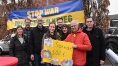 Der Gewerbe- und Verschönerungsverein Beverstedt spendete spontan 500 Euro.