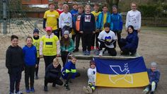 Die Klasse 4b aus der Grundschule Mulsum-Kutenholz zeigte Solidarität mit den Menschen in der Ukraine.