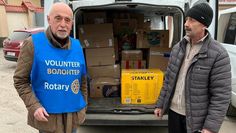 Eine Spende des Rotary Club Worpswede wurde von den polnischen Rotary-Mitgliedern unter anderem für Babynahrung und Medikamente verwendet. Foto: eb