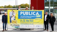 Die Sponsoren und das Team der Stadthalle freuen sich auf den Neustart der Publica am 21. und 22. Mai. Foto: eb