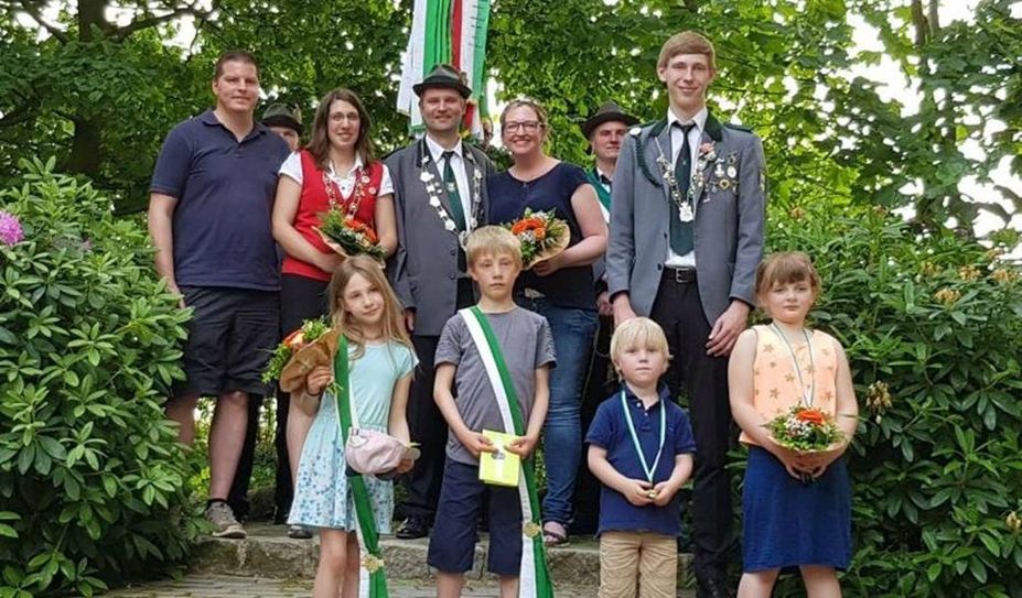 Die Schützenfamilie freut sich auf ein schönes Schützenfest am 28. und 29. Mai.