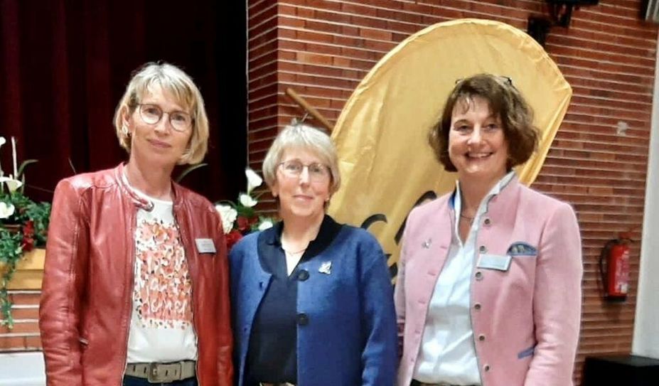 Iris Lütjen, Beate Ehlers und Sandra Lemmermann von den LandFrauen Mulsum.