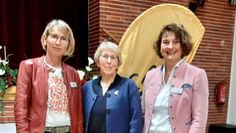 Iris Lütjen, Beate Ehlers und Sandra Lemmermann von den LandFrauen Mulsum.