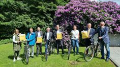 Aufgesessen! Vom 3. bis 26. Juni rufen die Gemeinden und der Landkreis wieder zur Teilnahme am Stadtradeln-Wettbewerb auf. Foto: cne