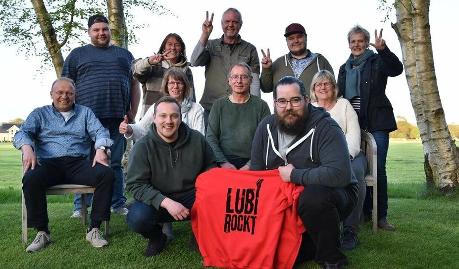 Das Organisationsteam freut sich auf einen tollen Abend im Lubibad.