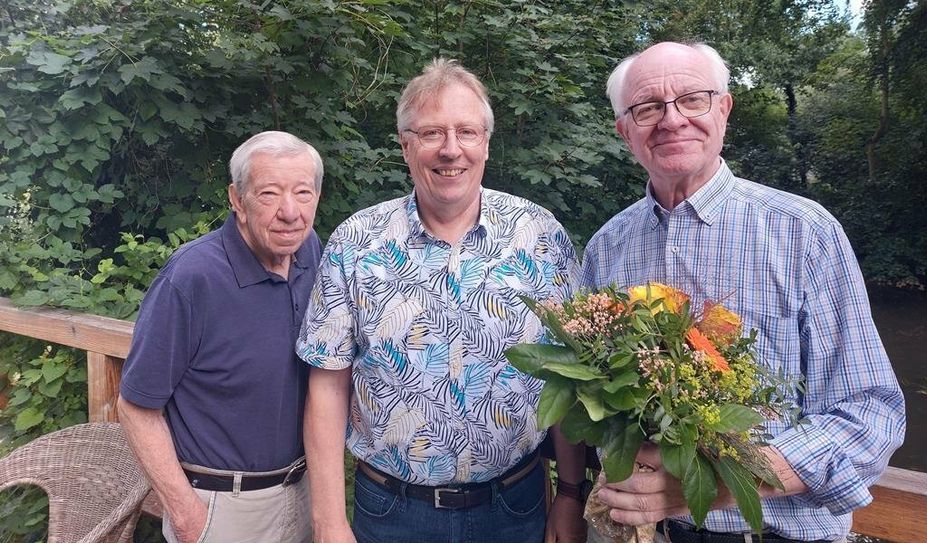 Verabschiedeten sich aus der aktiven Mitarbeit bei der Tafel (v.l.): Gerd Mahler, Udo Driftmann, Gerd Uhlig.