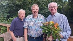 Verabschiedeten sich aus der aktiven Mitarbeit bei der Tafel (v.l.): Gerd Mahler, Udo Driftmann, Gerd Uhlig.