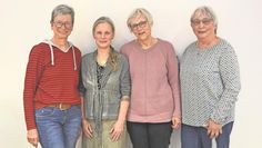 Freuen sich auf ihre Amtszeit: die neuen Vorsitzenden (v. l.) Kerstin Picker, Katja Poppe, Angela Mikus und Sonja Holten.