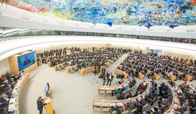 Hier decken sich Autokratien und Diktaturen gegenseitig: im UN-Menschenrechtsrat, dem UNHRC.