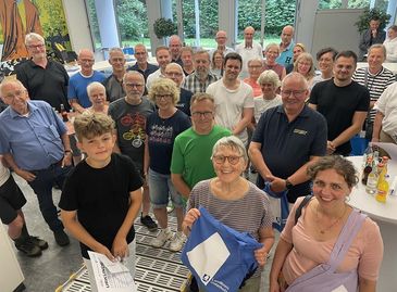 Vielradfahrerinnen und -radfahrer wurden zur Prämierung ins Kreishaus eingeladen.
