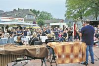 Der Spielmannszug Ackermann eröffnete das Festival.