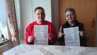 Der 1. Vorsitzende Volker Werner und seine Stellvertreterin Elisabeth Kübitz freuen sich auf das vielfältige Jahr 2026.