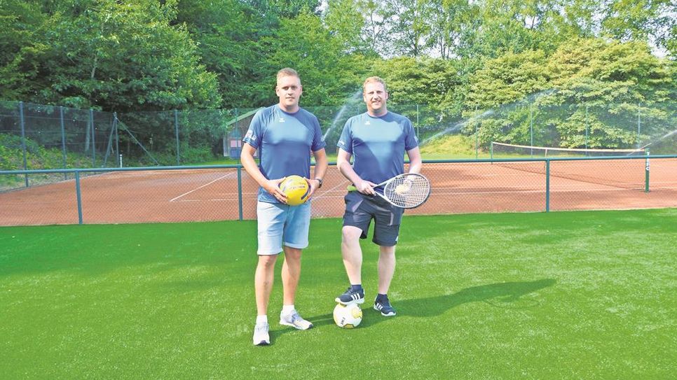 Ob Volleyball oder Tennis - auf dem neuen Platz kann sich sportlich ausgetobt werden.