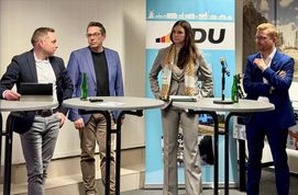 Die Mitglieder der CDU diskutierten über die Zukunft des Bauens.