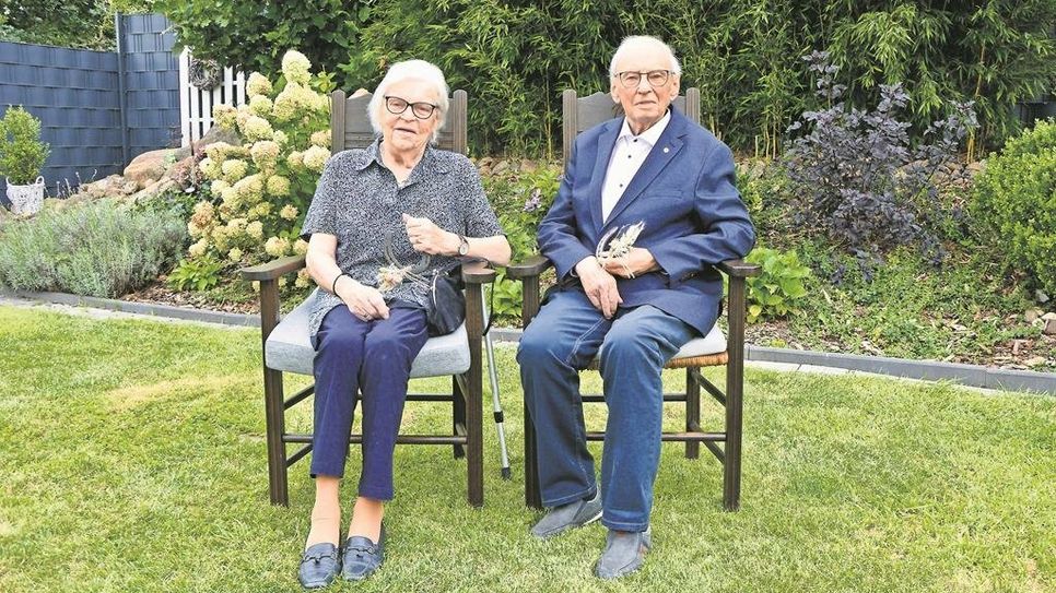 Inge und Hans-Georg Rohde sind dankbar für die lange Zeit, die sie bereits miteinander verbringen konnten.