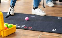 Unter den Challenges war auch Bürogolf eine Disziplin.