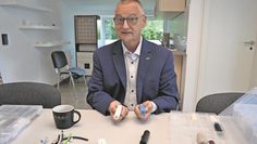 Ingo Schneider setzt mit unterschiedlichsten Produkten alles ins rechte Licht.