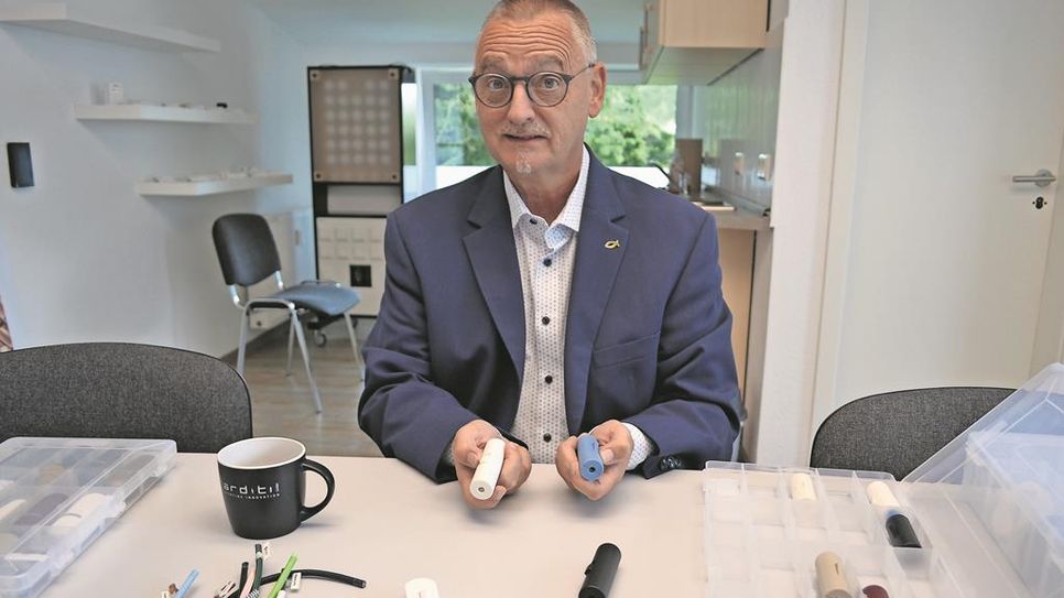 Ingo Schneider setzt mit unterschiedlichsten Produkten alles ins rechte Licht.