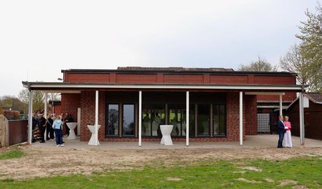 Der neue Anbau beim TSV Lesumstotel wurde feierlich eingeweiht.