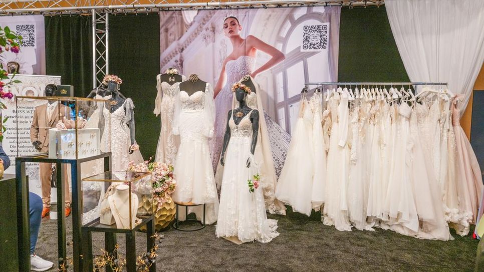 Ob Kleid, Dekorationen, Blumen oder Location - auf der Messe gibt es alles was zur perfekten Hochzeit dazugehört.