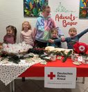 Die Kinder der DRK-Kita Westerbeck waren mit ihrem Adventsbasar im Kreiskrankenhaus erfolgreich.
