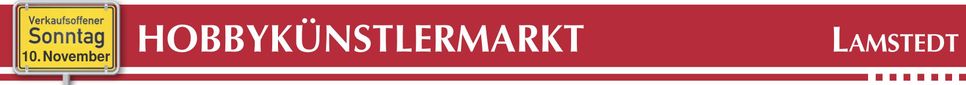 Hobbykünstlermarkt 10.11. VKO